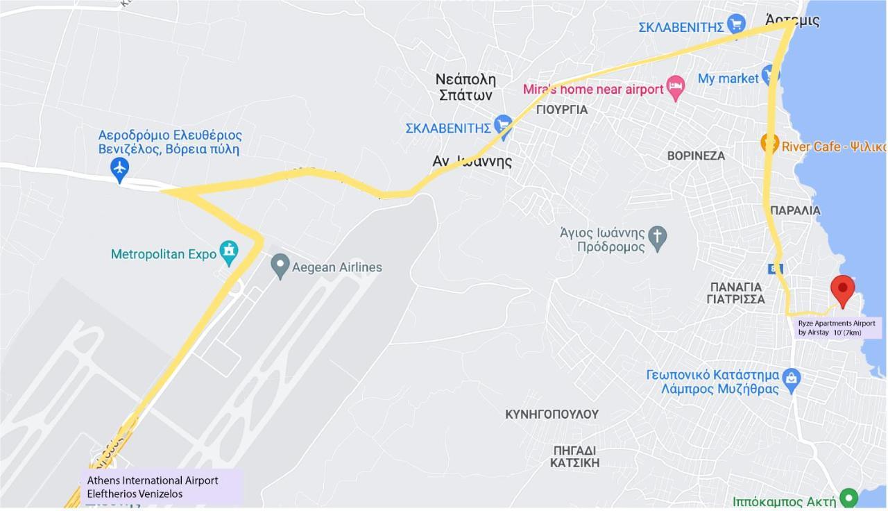 Ryze Apartments Airport By Airstay Artémida Eksteriør bilde